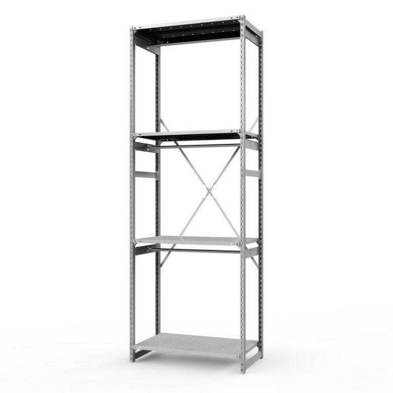 Стеллаж металлический ТСУ Универсал, 3000х1060х600 мм.Штанги: 3шт. Полки: металл усил. перф. 4 шт. купить в Ухте Стеллаж металлический ТСУ Универсал, 3000х1060х600 мм.Штанги: 3шт. Полки: металл усил. перф. 4 шт. купить в Ухте