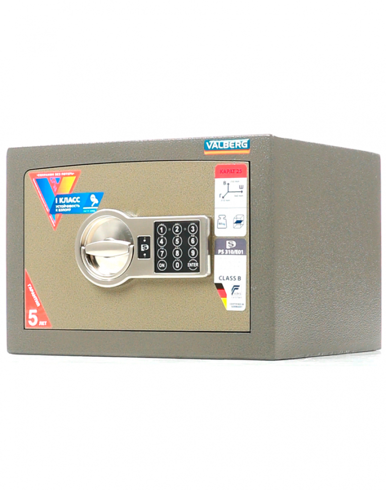 Взломостойкий сейф Valberg Карат-25 EL купить в Ухте