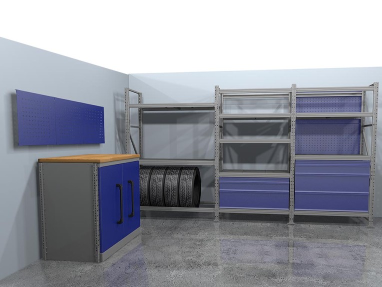 Стеллажная система хранения №1 Гараж купить в Ухте