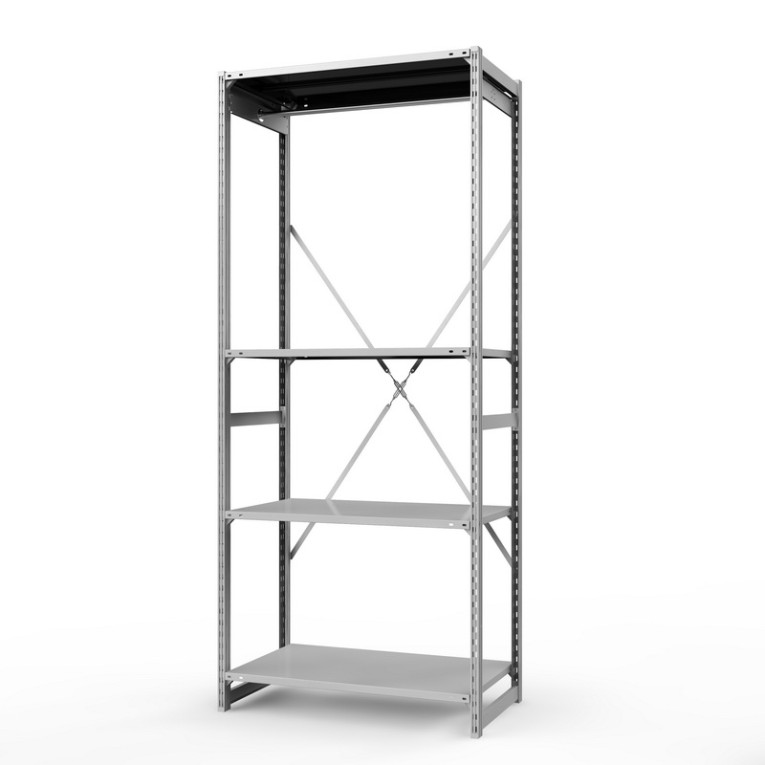 Стеллаж металлический ТСУ Универсал, 2500х1060х500 мм.Штанги: 1шт. Полки: металл 4 шт. купить в Ухте