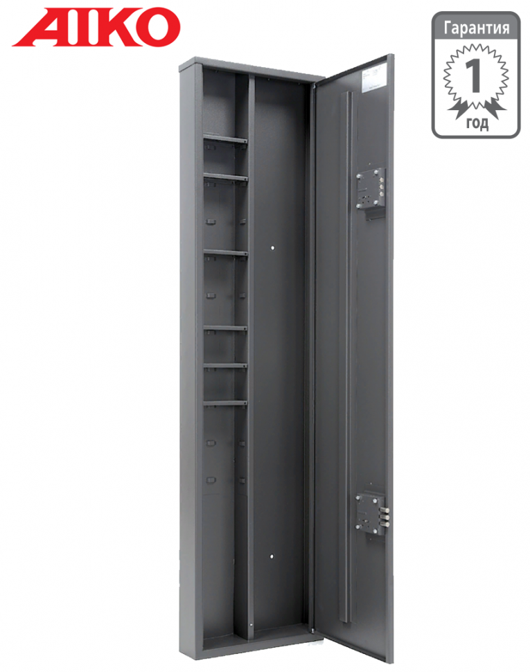 Узкий сейф для оружия Aiko Чирок 1409 (глубина 9 см) купить в Ухте