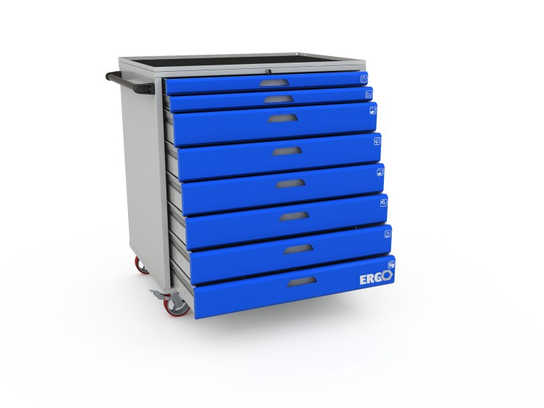 Тумба инструментальная ERGO XL 08.3 купить в Ухте