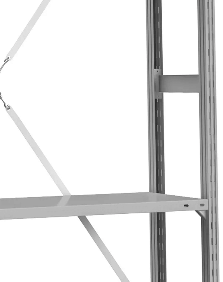 Стеллаж ТСУ 4000x1200x800 6 полок (300 кг, металл) купить в Ухте