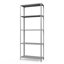 Стеллаж ТС Лайт с перф. полками 2500х1200х600 5 полок Стеллаж ТС Лайт с перф. полками 2500х1200х600 5 полок