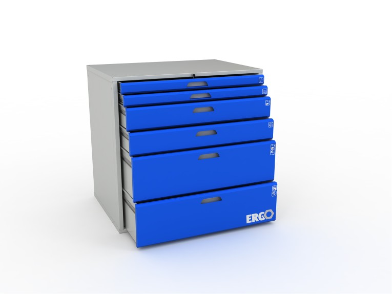 Тумба инструментальная ERGO XL 06 купить в Ухте