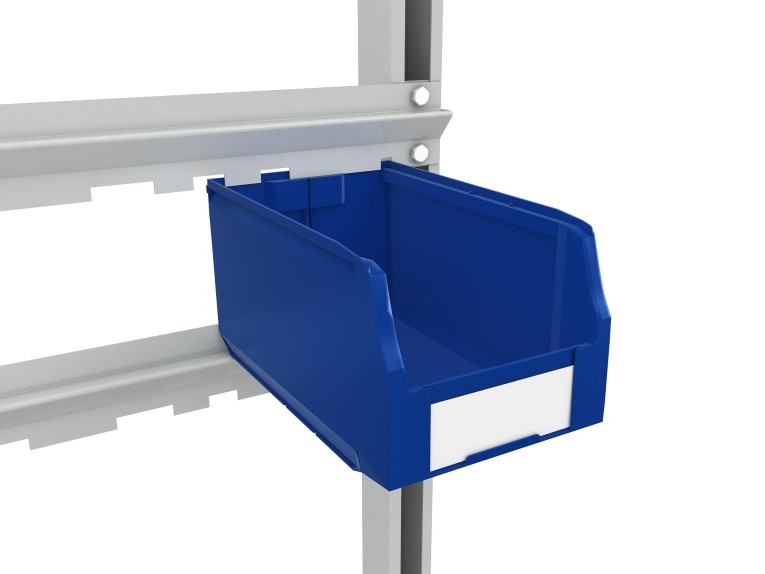 Стеллаж для пластиковых лотков SORTEX односторонний 1800x1000x450.03 купить в Ухте Стеллаж для пластиковых лотков SORTEX односторонний 1800x1000x450.03 купить в Ухте