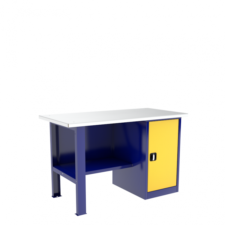 Однотумбовый слесарный верстак ВП-2/1,4 купить в Ухте