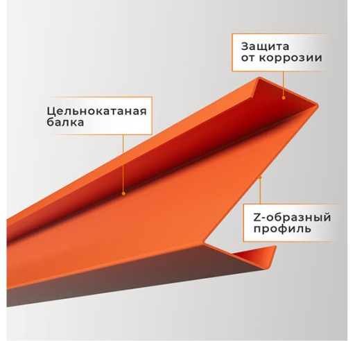 Стеллаж набивной паллетный (3000х1580х1800 мм), 1 линия, 2 яруса купить в Ухте
