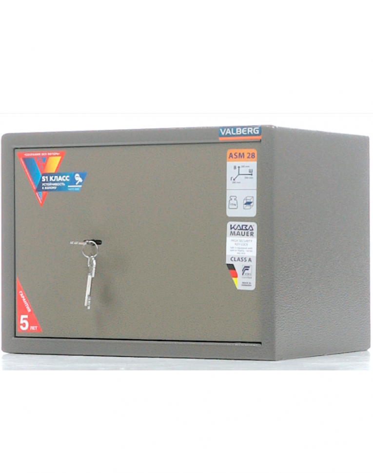 Мебельный сейф Valberg ASM-28 KL купить в Ухте