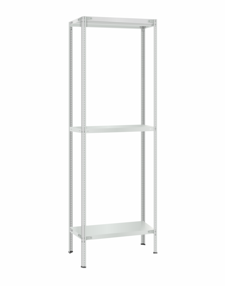 Стеллаж металлический Титан МС-500 2400х700х400 3 полки купить в Ухте Стеллаж металлический Титан МС-500 2400х700х400 3 полки купить в Ухте