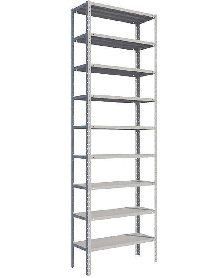 Стеллаж MS Strong 2550х700х300 9 полок купить в Ухте