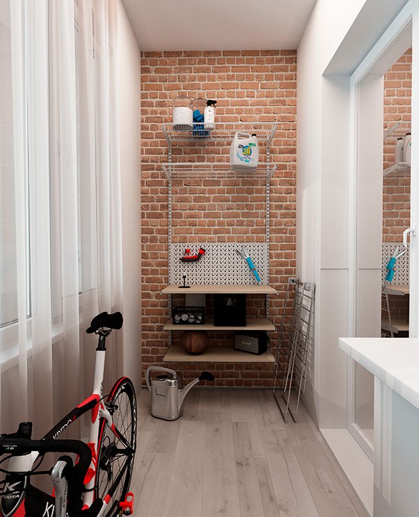 Гардеробная система Практик Home Балкон 3 купить в Ухте