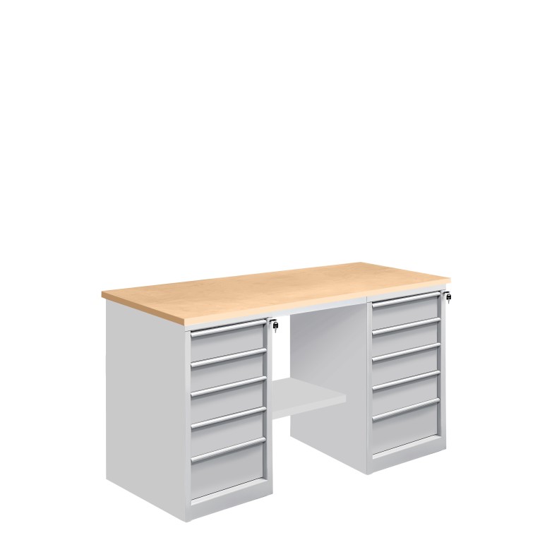 Верстак слесарный Gresson ВС-Т5Т5 ВС-1800Т5Т5 купить в Ухте