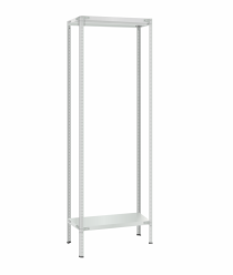 Стеллаж металлический Титан МС-500 2400х700х500 2 полки Стеллаж металлический Титан МС-500 2400х700х500 2 полки