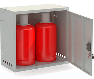 Шкаф для газовых баллонов ШГР 27-2 (27л) купить в Ухте