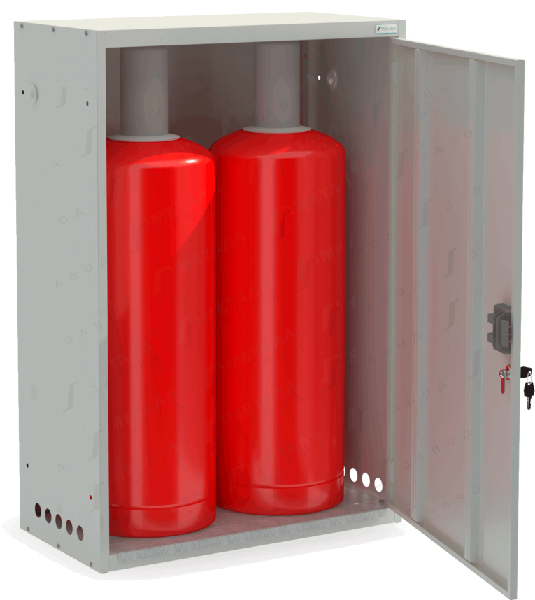 Шкаф для газовых баллонов ШГР 50-2-4 (2х50л) купить в Ухте