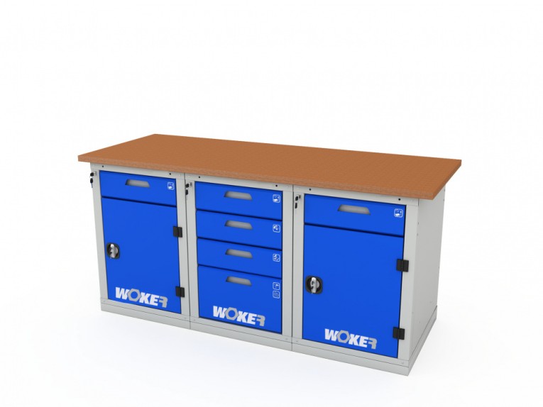 Верстак трехтумбовый WOKER PRO 3242.1800 купить в Ухте