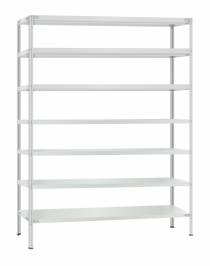 Стеллаж металлический Титан МС-500 2400х1500х400 7 полок Стеллаж металлический Титан МС-500 2400х1500х400 7 полок