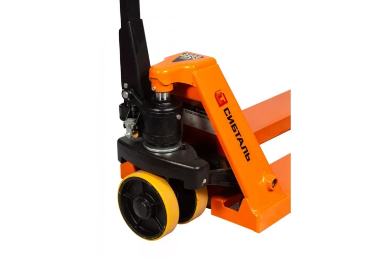 Гидравлическая тележка (рокла) ACR, 5 т, Вилы: 1150 Х 550, СибТаль, полиуретановые колеса купить в Ухте