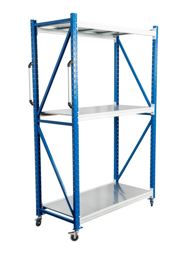 Стеллаж мобильный БиКом СТ-4 200x90x100 3 полки купить в Ухте Стеллаж мобильный БиКом СТ-4 200x90x100 3 полки купить в Ухте